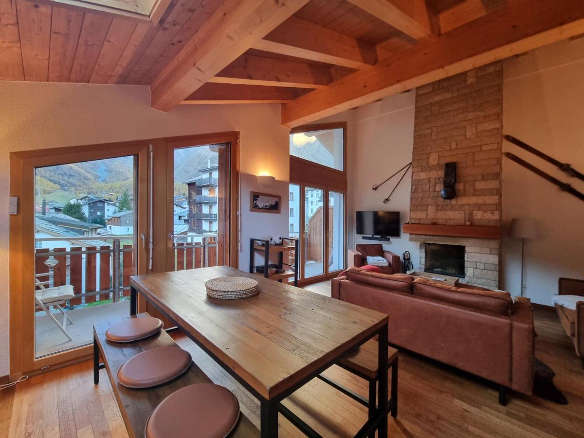 Haus Serac Saas Fee Exterior foto